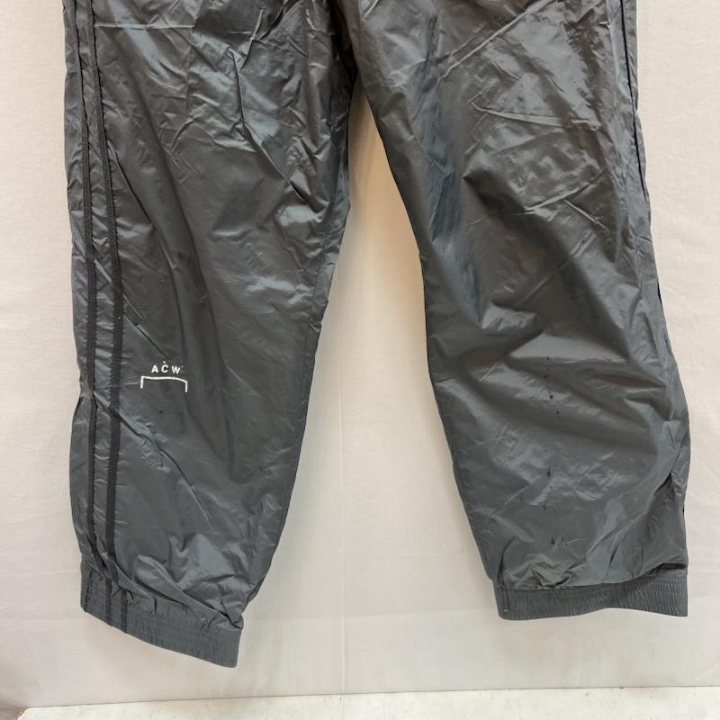 古着 USED ボトムス ボトムス A-COLD-WALL ロゴ ナイロン トラックパンツ L 灰 / グレー / gray メンズ USED 古着 中古 50152365