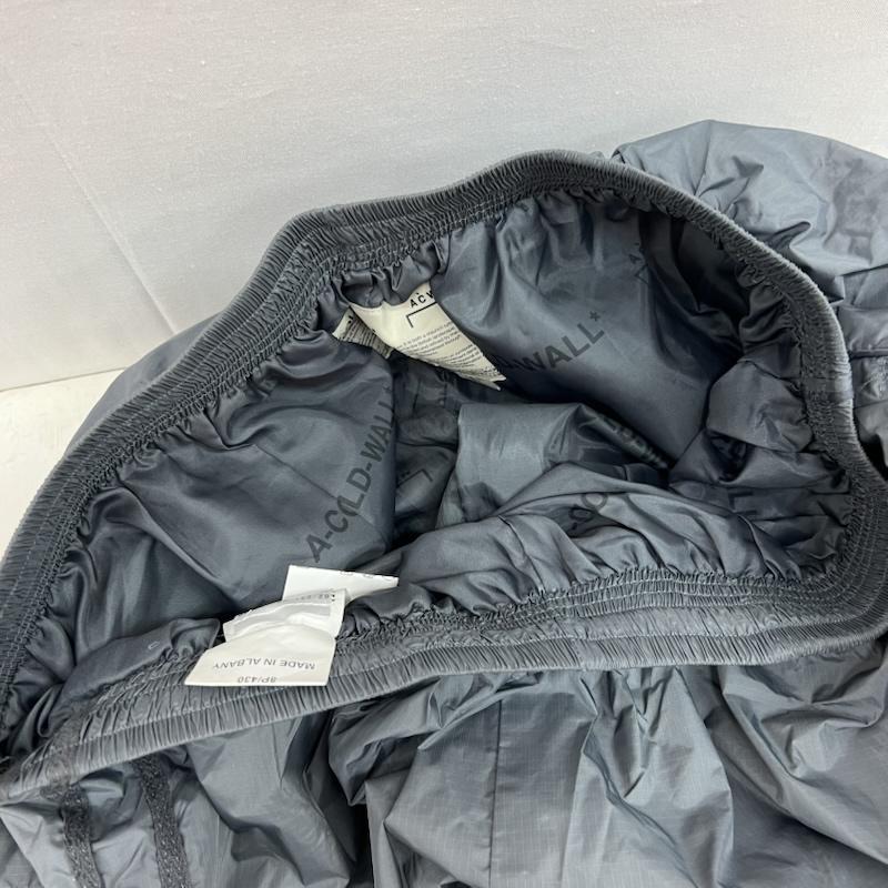 古着 USED ボトムス ボトムス A-COLD-WALL ロゴ ナイロン トラックパンツ L 灰 / グレー / gray メンズ USED 古着 中古 50152365