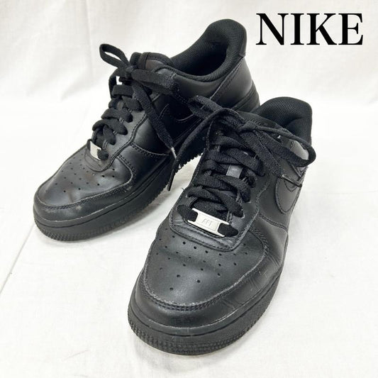 ナイキ NIKE スニーカー スニーカー AIRFORCE1 AF1 エアフォース1 BLK ブラック DD8959-001 24cm 24.0cm 無地 黒 / ブラック / black レディース USED 古着 中古 50152396
