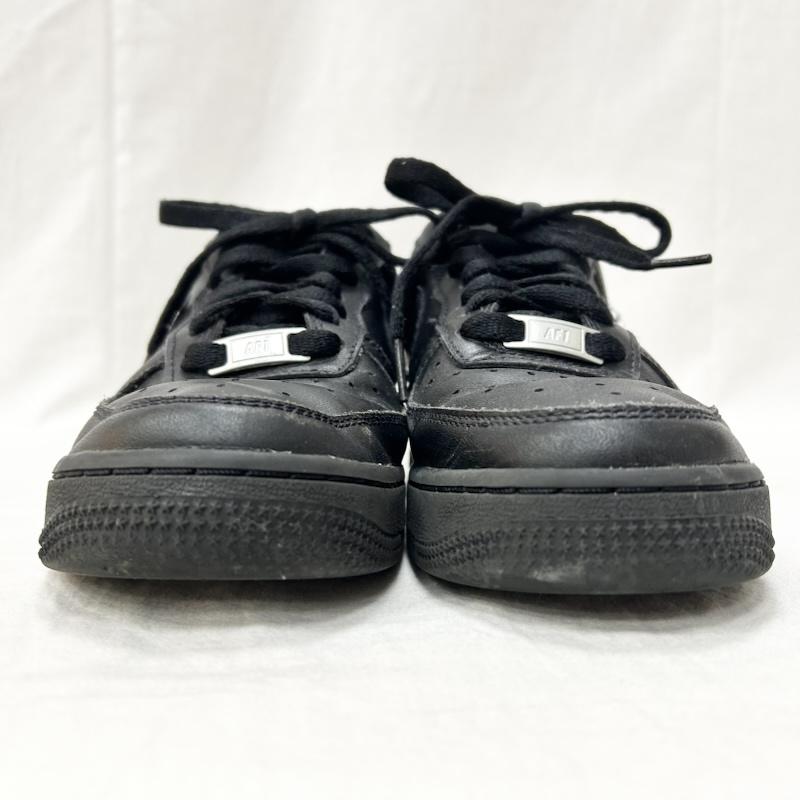 ナイキ NIKE スニーカー スニーカー AIRFORCE1 AF1 エアフォース1 BLK ブラック DD8959-001 24cm 24.0cm 無地 黒 / ブラック / black レディース USED 古着 中古 50152396