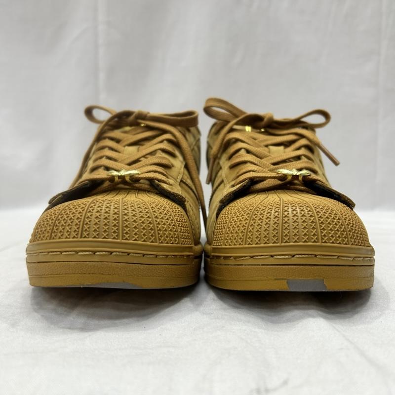 アディダス adidas スニーカー スニーカー SUPERSTARII スーパースターII ABC-MART限定 MESA/MESA/MESA 27.5cm 27.5cm 無地 X ロゴ、文字 ベージュ / ベージュ / beige メンズ USED 古着 中古 50152397
