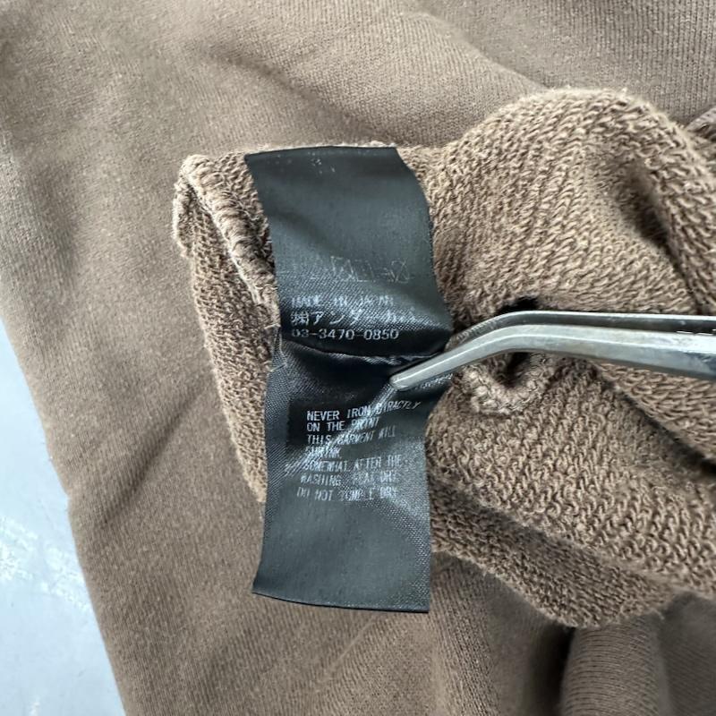 アンダーカバー UNDERCOVER トップス トップス 17AW NOTICE プリント スウェット UCT4892-5 - 茶 / ブラウン / brown メンズ USED 古着 中古 50152402