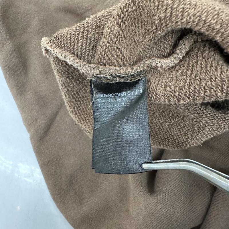 アンダーカバー UNDERCOVER トップス トップス 17AW NOTICE プリント スウェット UCT4892-5 - 茶 / ブラウン / brown メンズ USED 古着 中古 50152402