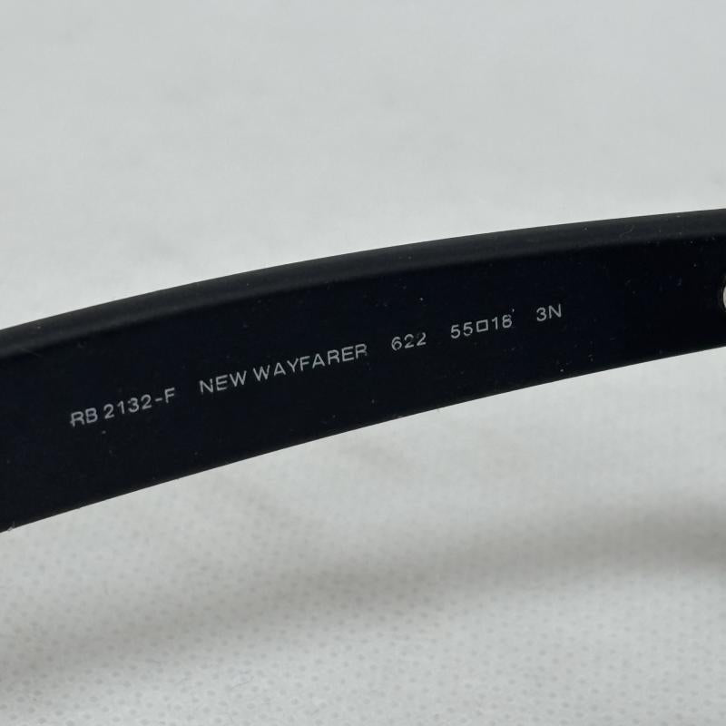 レイバン Ray-Ban ファッション小物 ファッション小物 サングラス RB2132-F ニューウェイファーラー NEW WAYFARER 黒 / ブラック / black メンズ USED 古着 中古 50152408
