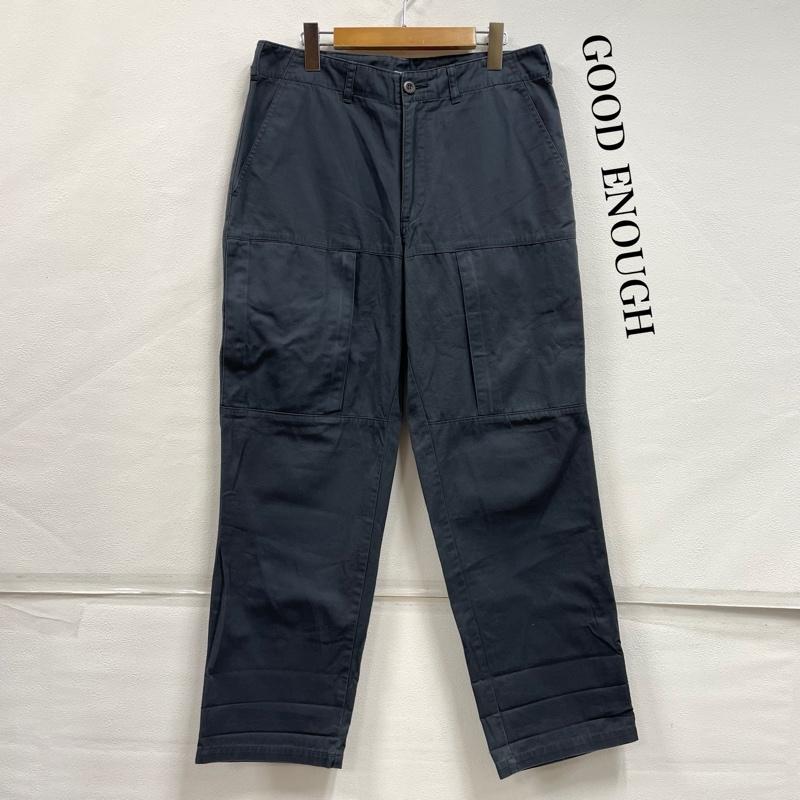 グッドイナフ GOODENOUGH ボトムス ボトムス ワイド カーゴ ベイカー パンツ チノ ワーク M 無地 メンズ USED 古着 中古 50152441