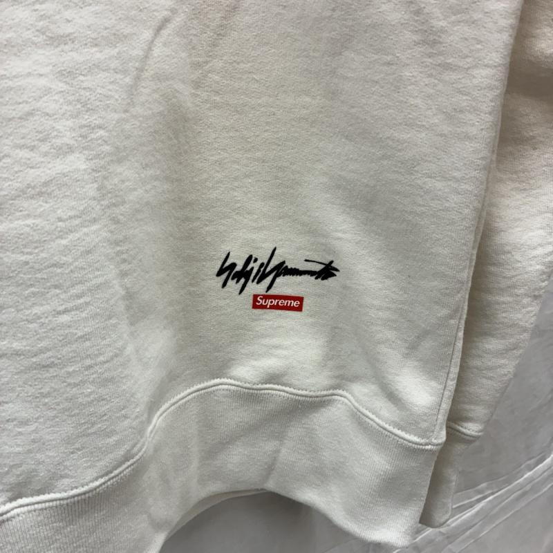 シュプリーム Supreme パーカー 長袖 Yohji Yamamoto ヨウジヤマモト 22AW TEKKEN Hooded Sweatshirt 最高 プルオーバー パーカー M ロゴ、文字 X プリント 白 / ホワイト / white メンズ USED 古着 中古 50152452