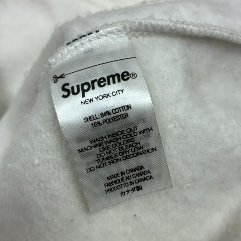 シュプリーム Supreme パーカー 長袖 Yohji Yamamoto ヨウジヤマモト 22AW TEKKEN Hooded Sweatshirt 最高 プルオーバー パーカー M ロゴ、文字 X プリント 白 / ホワイト / white メンズ USED 古着 中古 50152452