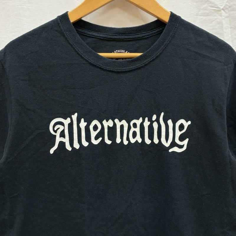 テンダーロイン TENDERLOIN Tシャツ 半袖 Alternative Tee オルタナティブ プリント Tシャツ S ロゴ、文字 X プリント 黒 / ブラック / black X 白 / ホワイト / white メンズ USED 古着 中古 50152453