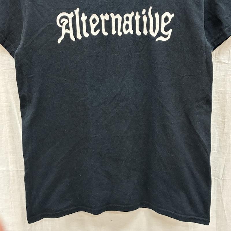 テンダーロイン TENDERLOIN Tシャツ 半袖 Alternative Tee オルタナティブ プリント Tシャツ S ロゴ、文字 X プリント 黒 / ブラック / black X 白 / ホワイト / white メンズ USED 古着 中古 50152453