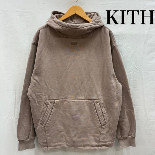 キス KITH パーカー 長袖 ハイネック ヘビーウェイト プルオーバー パーカー S ワンポイント X ロゴ、文字 メンズ USED 古着 中古 50152462