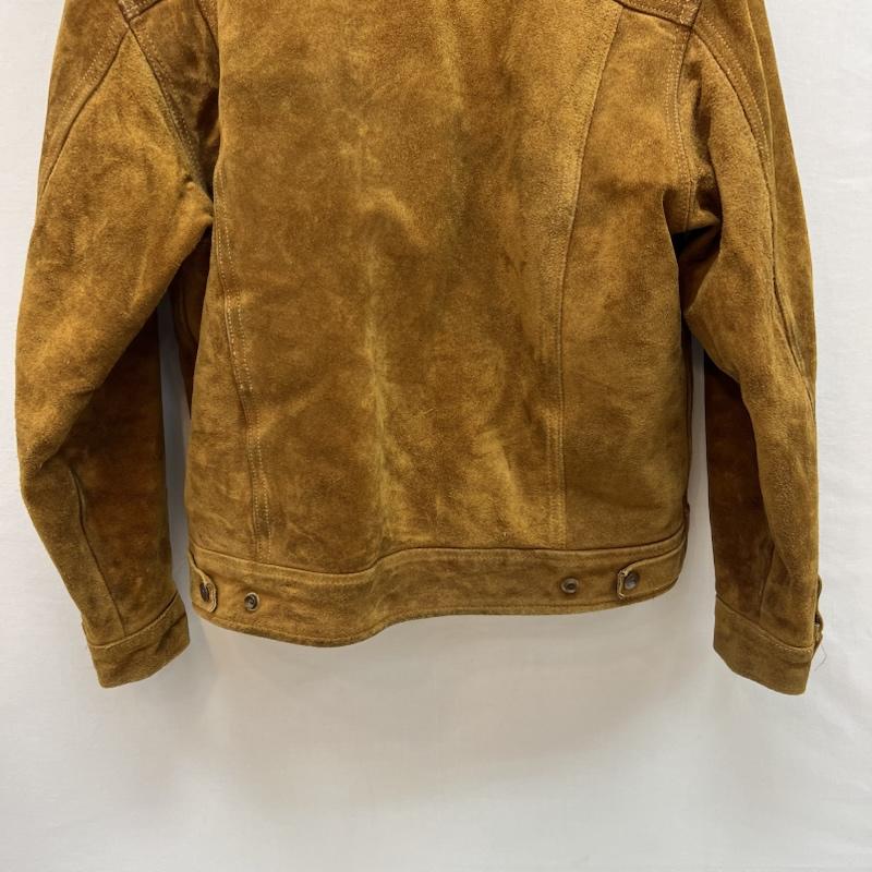 ショット schott ジャケット、上着 ジャンパー、ブルゾン 80s USA製 スエード レザー ランチ ボア トラッカージャケット 40 茶 / ブラウン / brown メンズ USED 古着 中古 50152468