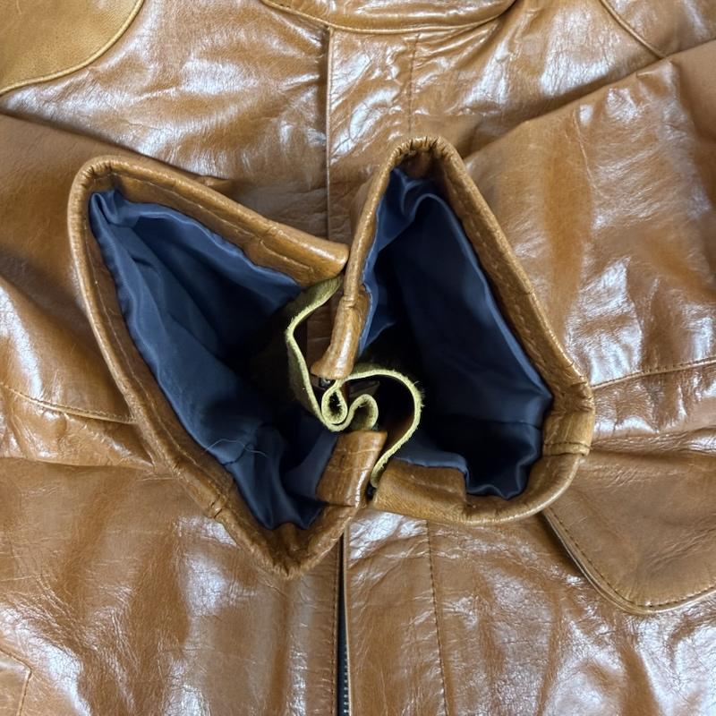 古着 USED ジャケット、上着 ジャンパー、ブルゾン ヴィンテージ レザー シングル ライダース ジャケット M 茶 / ブラウン / brown メンズ USED 古着 中古 50152474