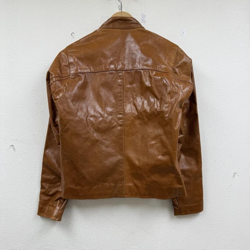 古着 USED ジャケット、上着 ジャンパー、ブルゾン ヴィンテージ レザー シングル ライダース ジャケット M 茶 / ブラウン / brown メンズ USED 古着 中古 50152474