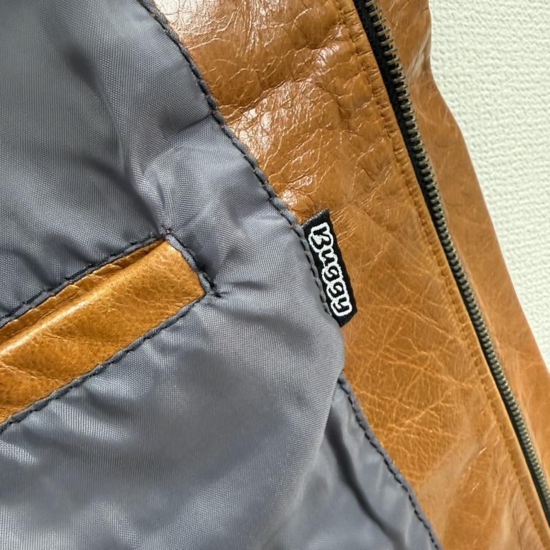 古着 USED ジャケット、上着 ジャンパー、ブルゾン ヴィンテージ レザー シングル ライダース ジャケット M 茶 / ブラウン / brown メンズ USED 古着 中古 50152474