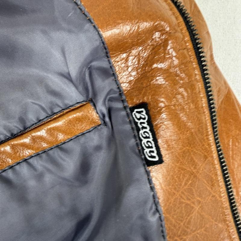 古着 USED ジャケット、上着 ジャンパー、ブルゾン ヴィンテージ レザー シングル ライダース ジャケット M 茶 / ブラウン / brown メンズ USED 古着 中古 50152474