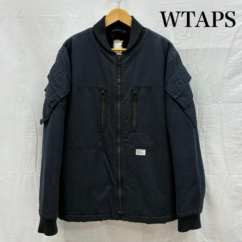 ダブルタップス WTAPS ジャケット、上着 フライトジャケット 06AW 00s 名作 M-43 ファーライナー スカル プリント ミリタリー ジャケット アーカイブ L メンズ USED 古着 中古 50152487