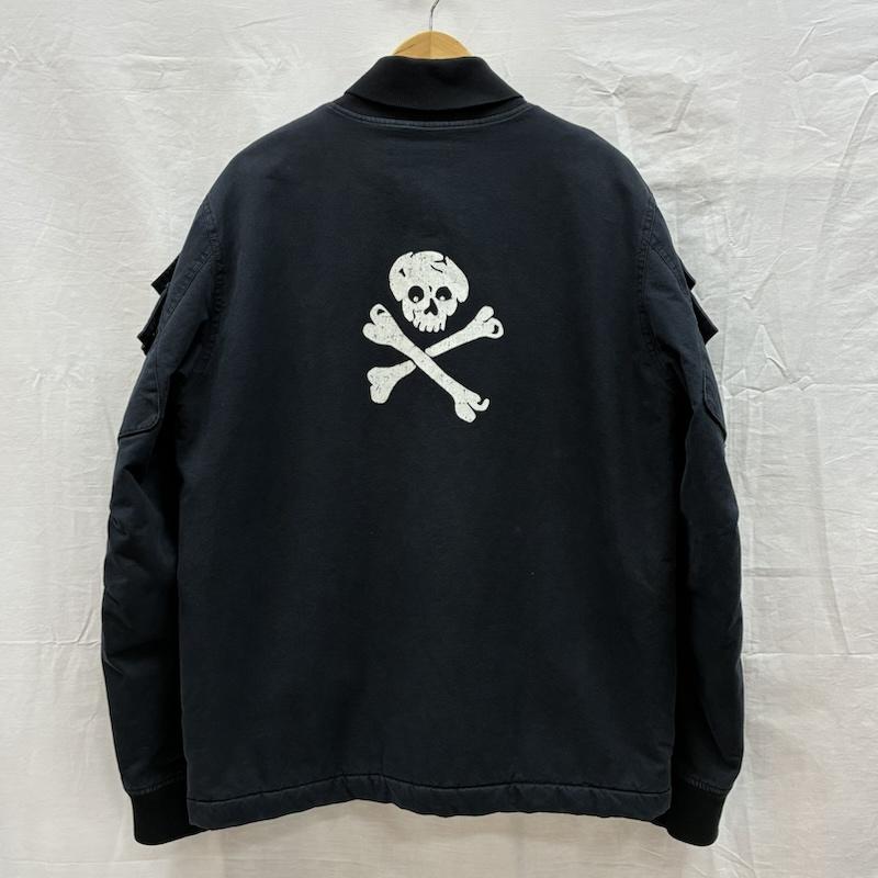 ダブルタップス WTAPS ジャケット、上着 フライトジャケット 06AW 00s 名作 M-43 ファーライナー スカル プリント ミリタリー ジャケット アーカイブ L メンズ USED 古着 中古 50152487