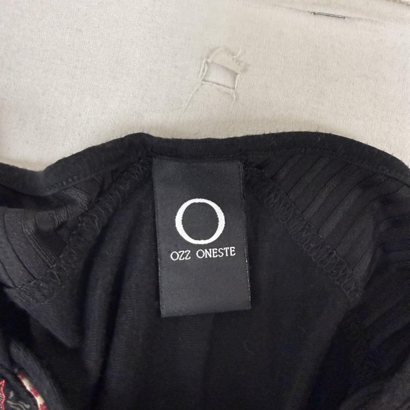オッズオン OZZ CROCE トップス トップス ワンピース y2k フェアリー グランジ レース 長袖 フリル 黒 / ブラック / black レディース USED 古着 中古 50152491