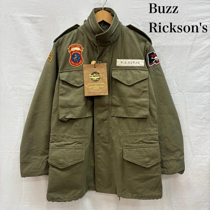 バズリクソンズ Buzz Rickson s ジャケット、上着 フライトジャケット M-65 フィールド ジャケット WILD WEASEL BR13629 XS ロゴ、文字 メンズ USED 古着 中古 50152496