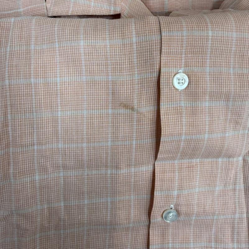 古着 USED トップス トップス Waldorf vintage 半袖シャツ ボタン チェック シャツ M 桃 / ピンク / pink メンズ USED 古着 中古 50152508