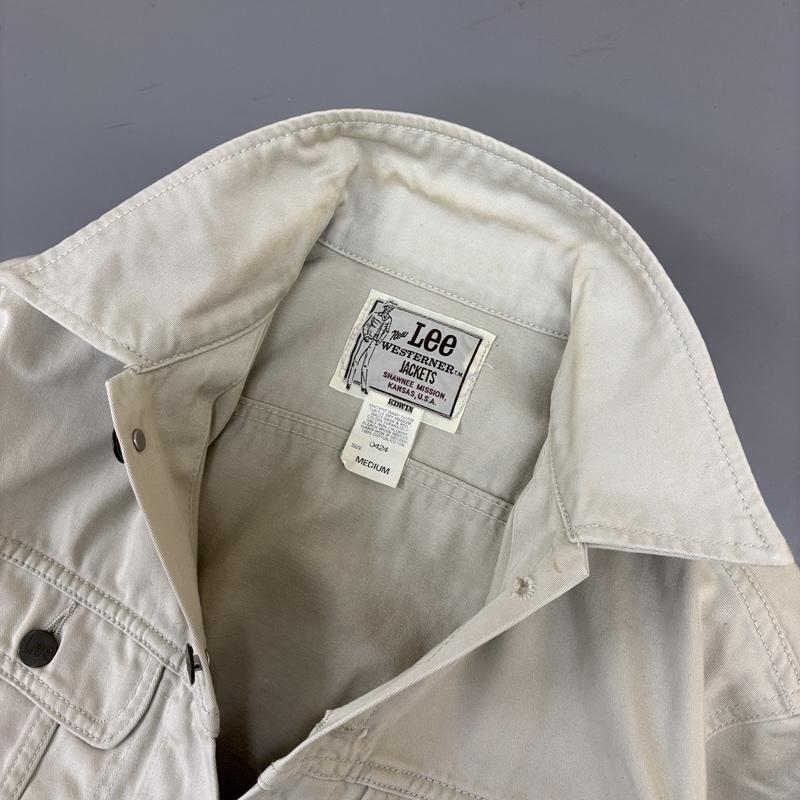 リー Lee ジャケット、上着 ジャンパー、ブルゾン 90年代 ビンテージ 復刻 WEATERNER ウエスターナー トラッカー ジャケット 90s VINTAGE M メンズ USED 古着 中古 50152523