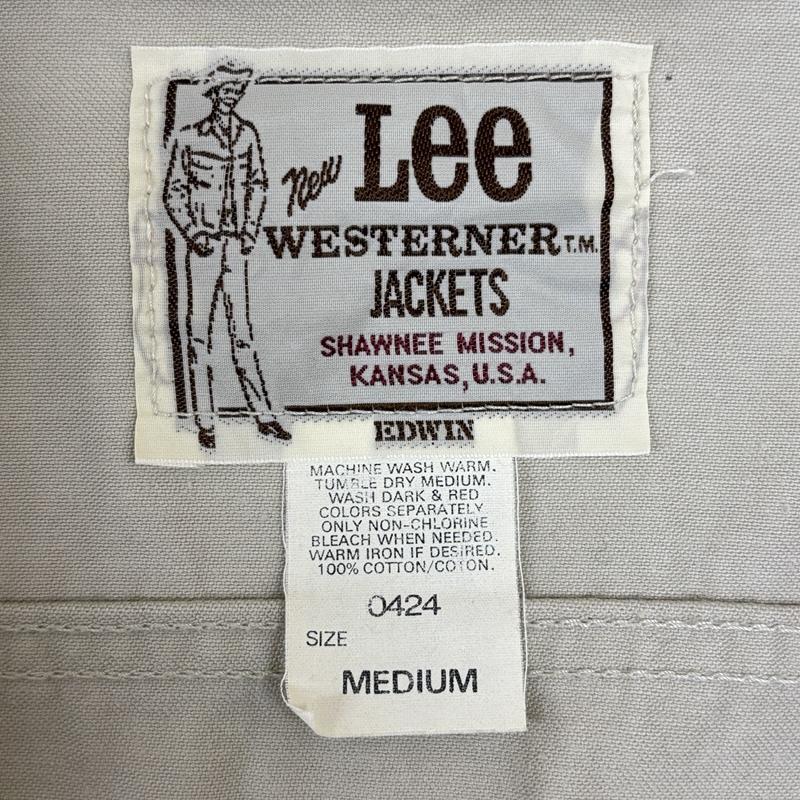 リー Lee ジャケット、上着 ジャンパー、ブルゾン 90年代 ビンテージ 復刻 WEATERNER ウエスターナー トラッカー ジャケット 90s VINTAGE M メンズ USED 古着 中古 50152523