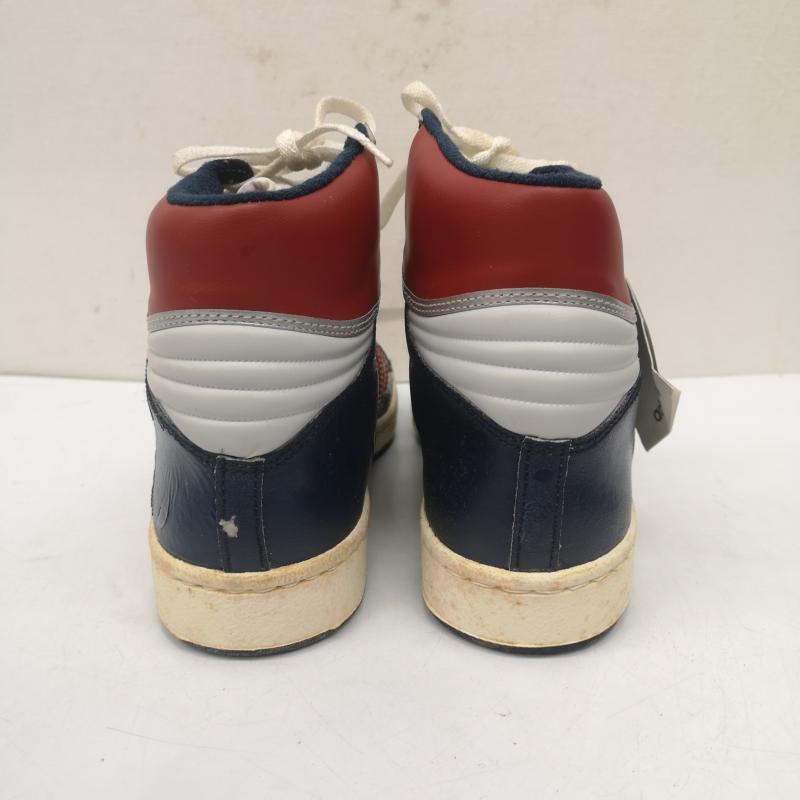 アディダス adidas シューズ シューズ 80s デッドストック 観賞用 centennial センテニアル フランス製 スニーカー US：7.5 白 / ホワイト / white X 赤 / レッド / red X 紺 / ネイビー / navy メンズ USED 古着 中古 50152551