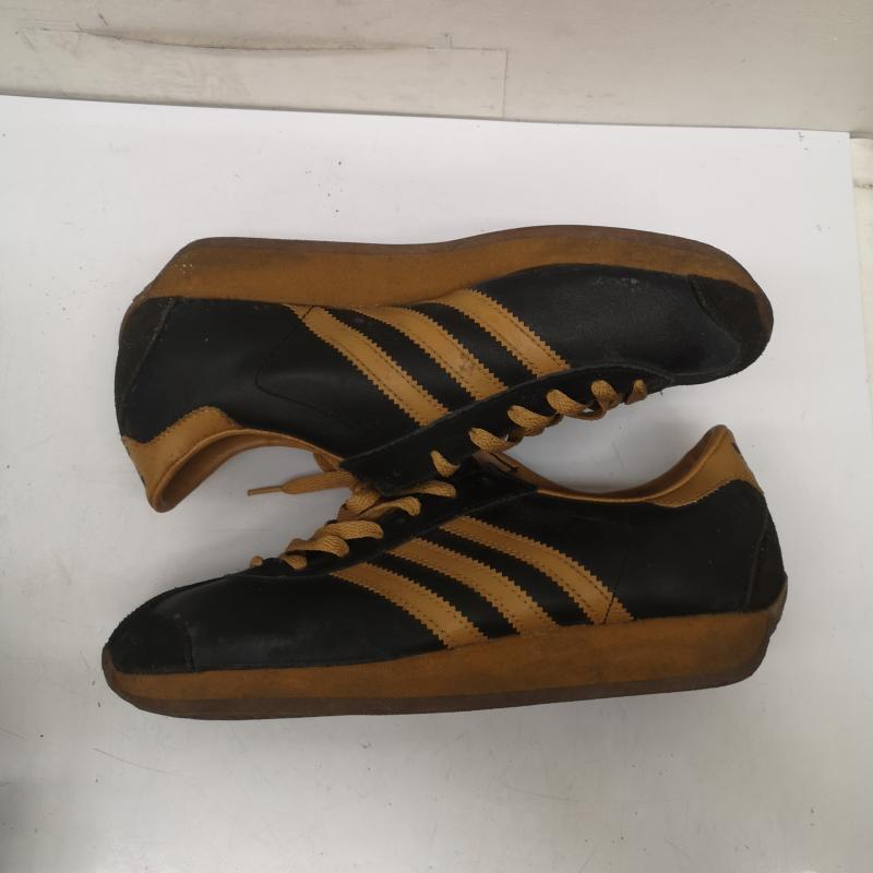 アディダス adidas シューズ シューズ 80s 観賞用 COUNTRY KID カントリー キッド 台湾製 レザー スニーカー US：7 メンズ USED 古着 中古 50152553