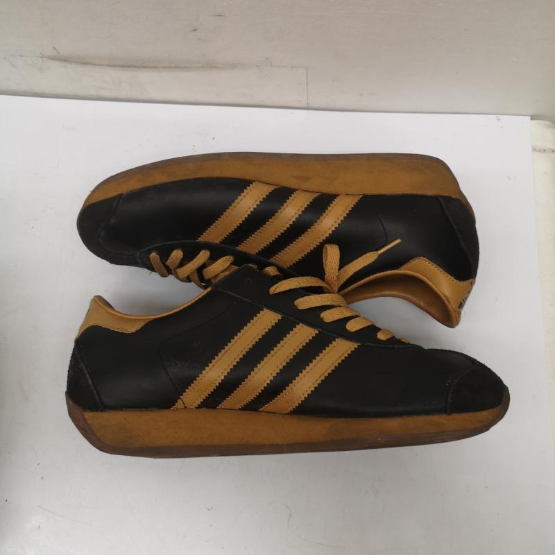 アディダス adidas シューズ シューズ 80s 観賞用 COUNTRY KID カントリー キッド 台湾製 レザー スニーカー US：7 メンズ USED 古着 中古 50152553