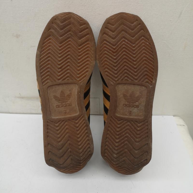アディダス adidas シューズ シューズ 80s 観賞用 COUNTRY KID カントリー キッド 台湾製 レザー スニーカー US：7 メンズ USED 古着 中古 50152553