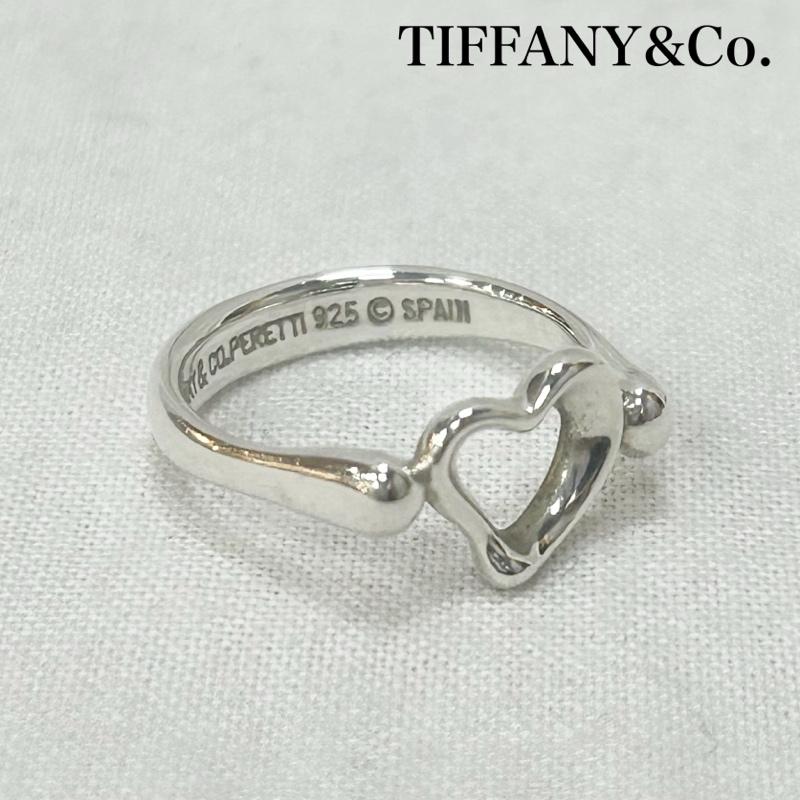 ティファニー TIFFANY&Co. アクセサリー 指輪 silver925 オープンハート リング 9号 - レディース USED 古着 中古 50152581