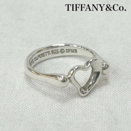 ティファニー TIFFANY&Co. アクセサリー 指輪 silver925 オープンハート リング 9号 - レディース USED 古着 中古 50152581