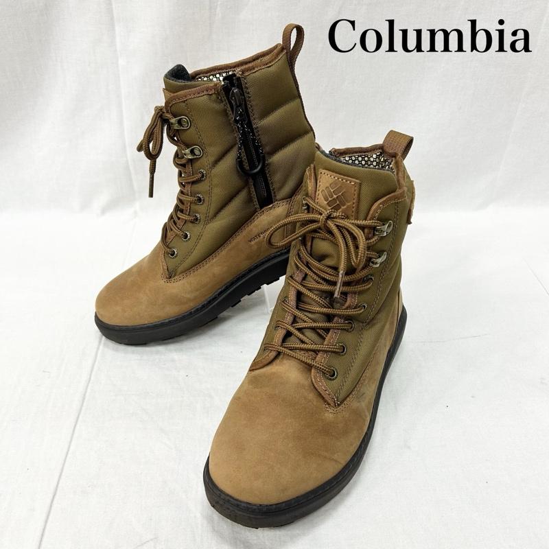 コロンビア Columbia ブーツ ショートブーツ サップランド ツー ラックス ウォータープルーフ オムニヒート インフィニティー US7 / 25cm US：7 ベージュ / ベージュ / beige メンズ USED 古着 中古 50152585