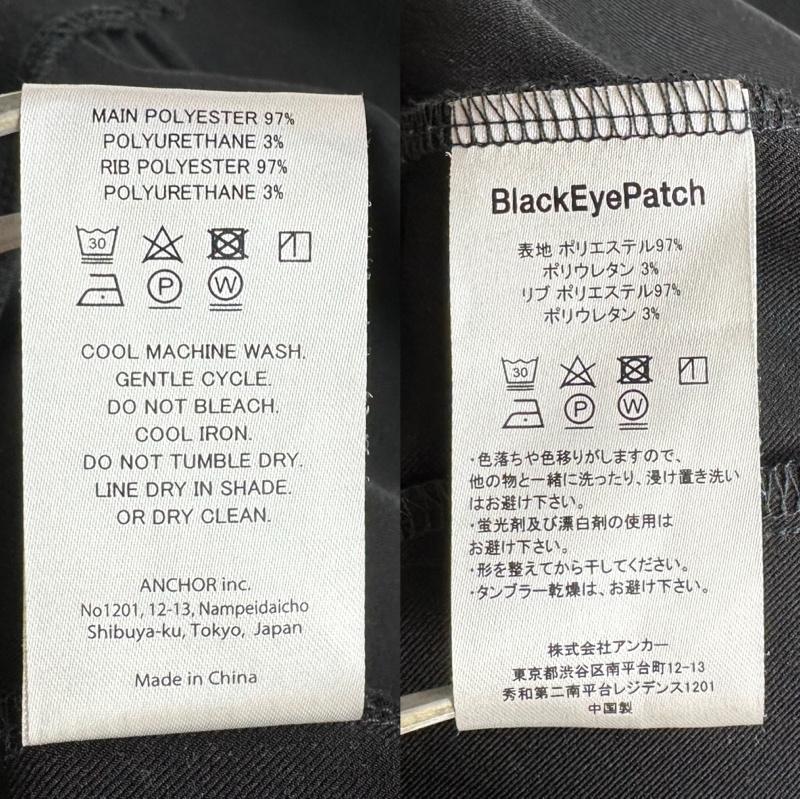 ブラックアイパッチ BlackEyePatch ジャケット、上着 ジャンパー、ブルゾン 取扱注意 龍 刺繍 トラック ジャケット L 黒 / ブラック / black メンズ USED 古着 中古 50152587