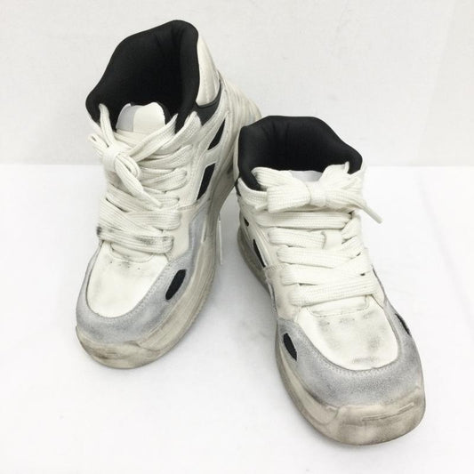 ザラ ZARA シューズ シューズ ZARA 2110/420/202 ハイカツトスニーカー 26.5cm 白 / ホワイト / white メンズ USED 古着 中古 50152594