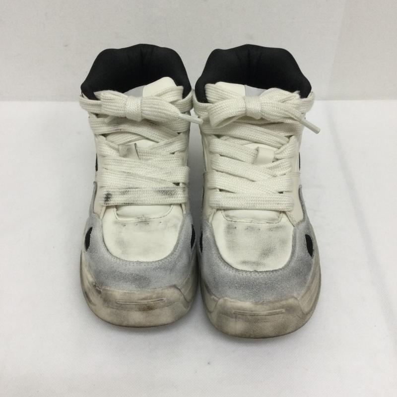 ザラ ZARA シューズ シューズ ZARA 2110/420/202 ハイカツトスニーカー 26.5cm 白 / ホワイト / white メンズ USED 古着 中古 50152594