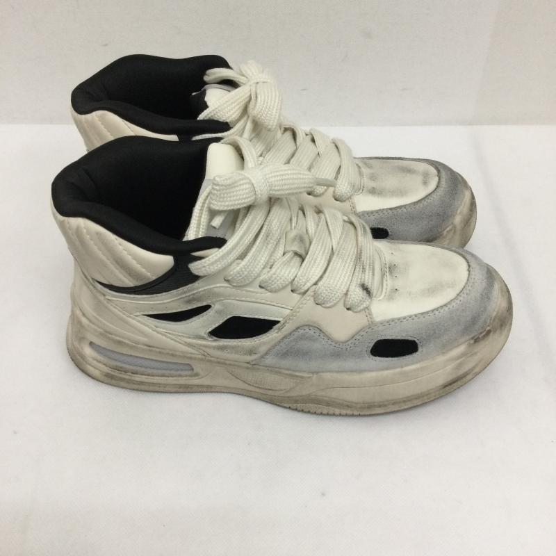 ザラ ZARA シューズ シューズ ZARA 2110/420/202 ハイカツトスニーカー 26.5cm 白 / ホワイト / white メンズ USED 古着 中古 50152594