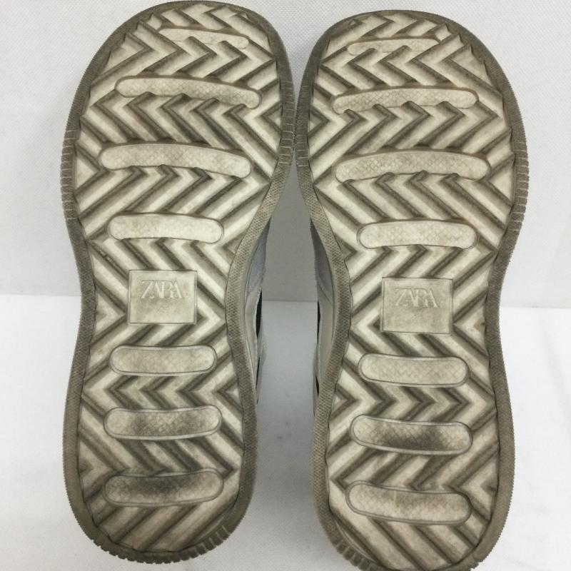 ザラ ZARA シューズ シューズ ZARA 2110/420/202 ハイカツトスニーカー 26.5cm 白 / ホワイト / white メンズ USED 古着 中古 50152594