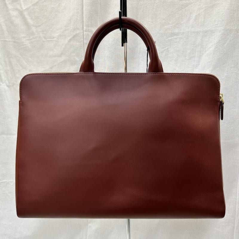 トライオン TRION ハンドバッグ ハンドバッグ ブリーフバッグM ビジネスバッグ Brandy 牛革 AA113 - 無地 メンズ USED 古着 中古 50152595