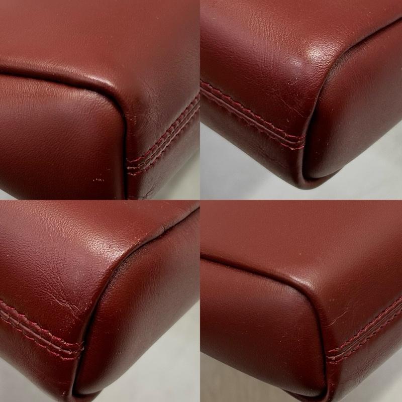 トライオン TRION ハンドバッグ ハンドバッグ ブリーフバッグM ビジネスバッグ Brandy 牛革 AA113 - 無地 メンズ USED 古着 中古 50152595