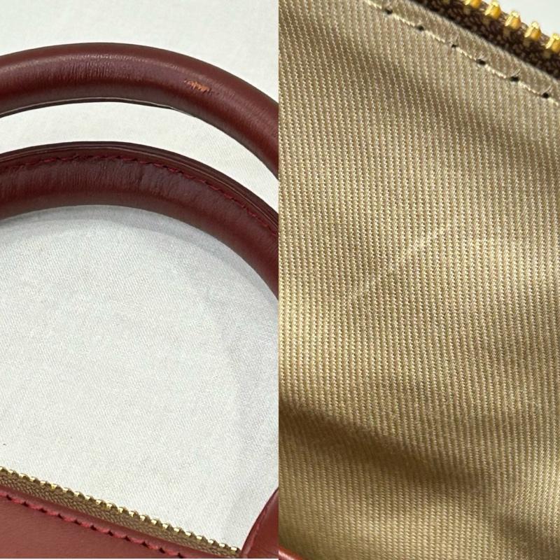 トライオン TRION ハンドバッグ ハンドバッグ ブリーフバッグM ビジネスバッグ Brandy 牛革 AA113 - 無地 メンズ USED 古着 中古 50152595
