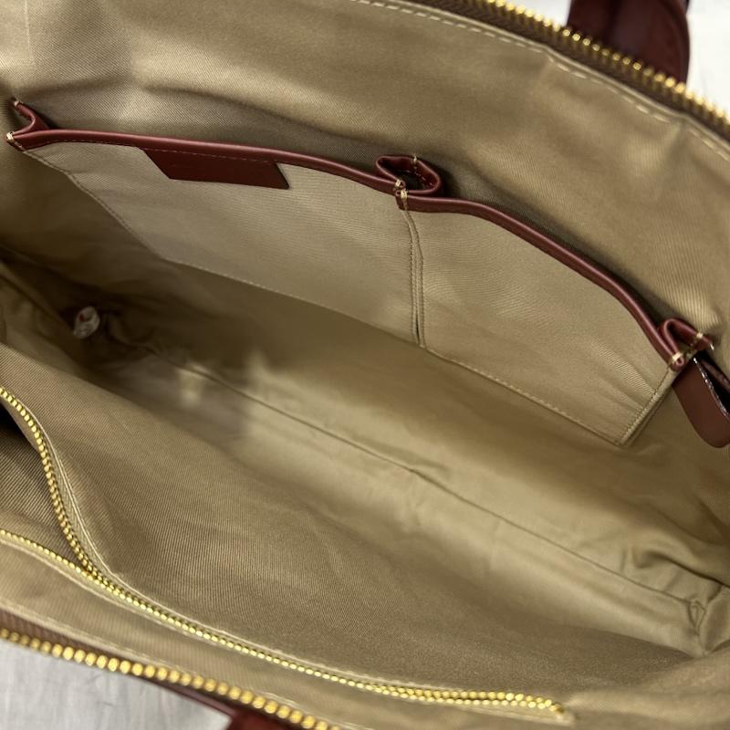 トライオン TRION ハンドバッグ ハンドバッグ ブリーフバッグM ビジネスバッグ Brandy 牛革 AA113 - 無地 メンズ USED 古着 中古 50152595