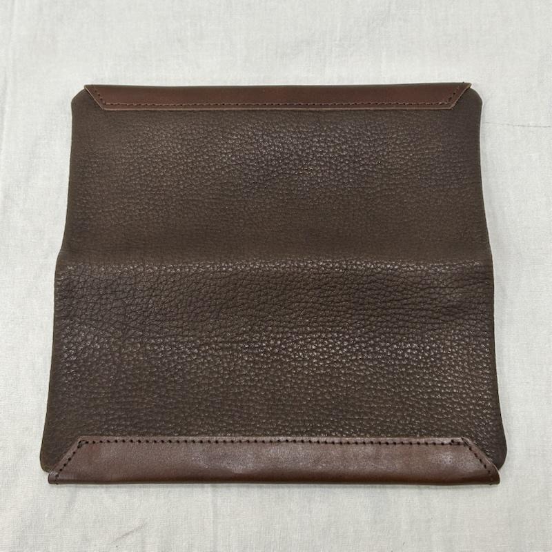 タイドウェイ TIDEWAY 財布 長財布 DENZELWALLET 薄型 日本製 牛革 - 無地 茶 / ブラウン / brown レディース USED 古着 中古 50152597
