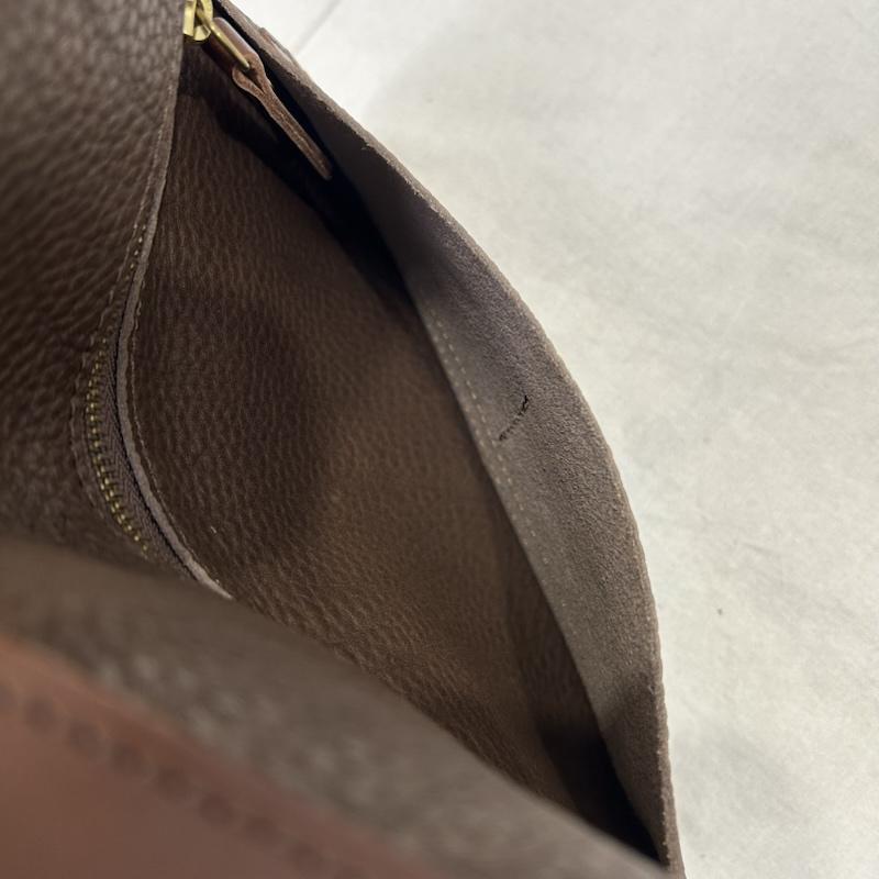タイドウェイ TIDEWAY 財布 長財布 DENZELWALLET 薄型 日本製 牛革 - 無地 茶 / ブラウン / brown レディース USED 古着 中古 50152597