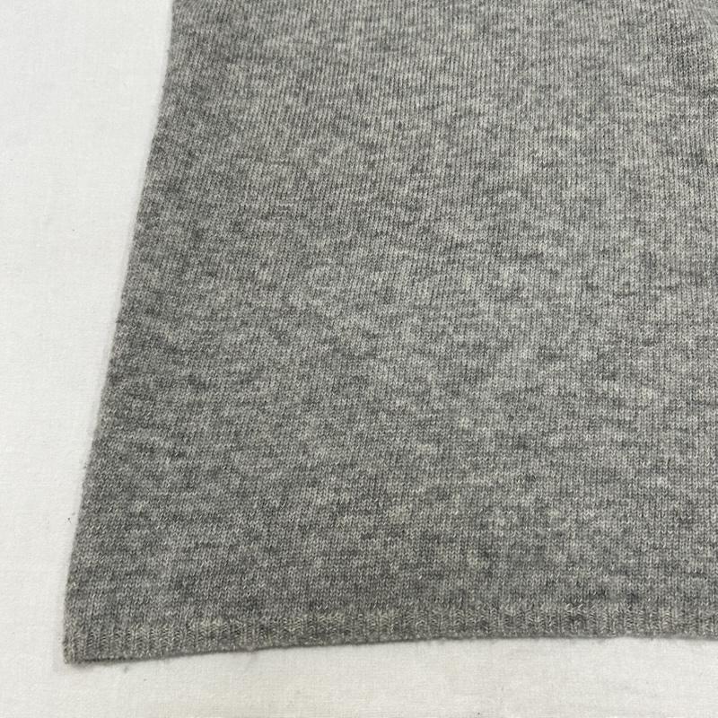 ネストローブ nest Robe ニット、セーター 長袖 ボックスシルエット ドロップショルダー グレー ワイドシルエット リネン混 - 無地 灰 / グレー / gray レディース USED 古着 中古 50152600