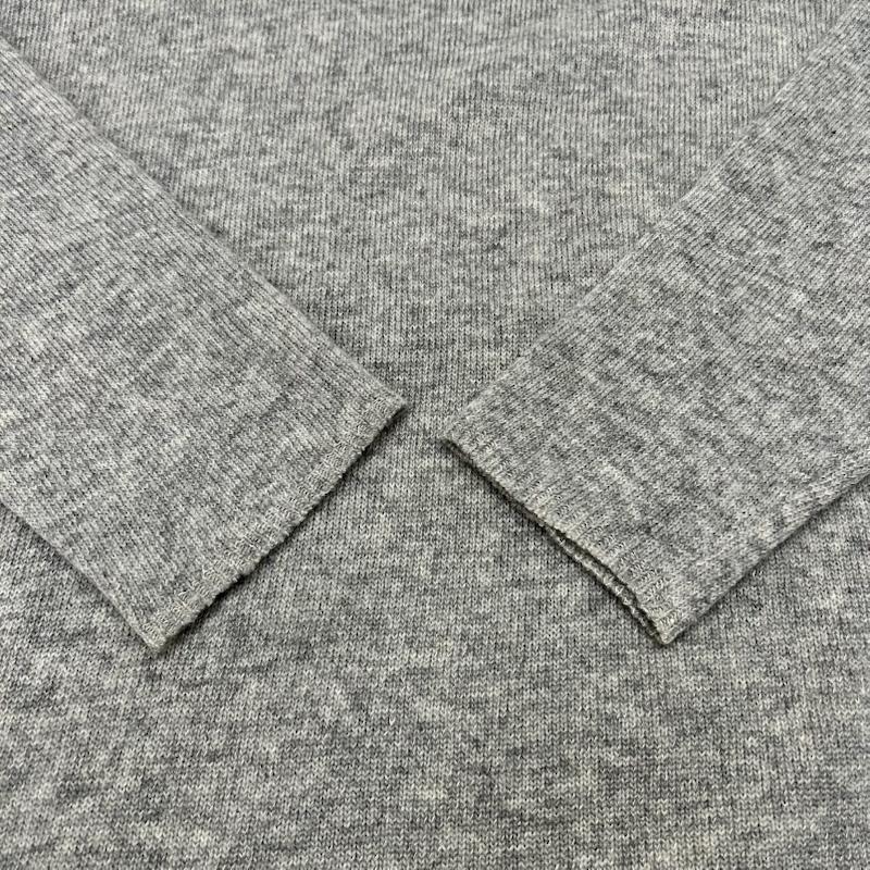 ネストローブ nest Robe ニット、セーター 長袖 ボックスシルエット ドロップショルダー グレー ワイドシルエット リネン混 - 無地 灰 / グレー / gray レディース USED 古着 中古 50152600