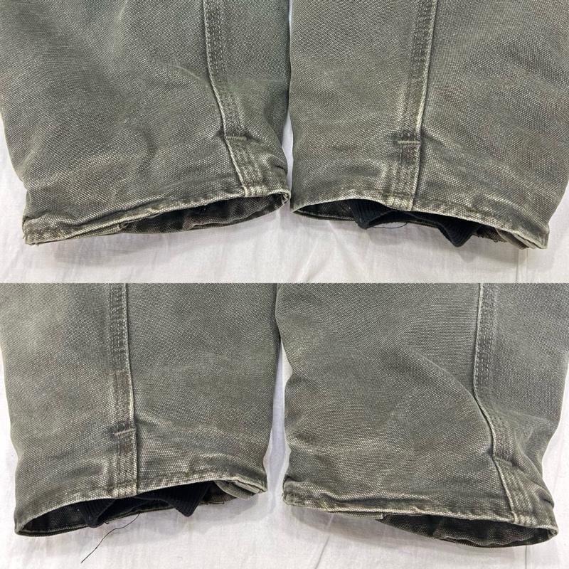 カーハート Carhartt ジャケット、上着 ジャンパー、ブルゾン J22MOS TraditionalJacket トラディショナルジャケット モスグリーン USA製 3XL 3L 無地 X ワンポイント 緑 / グリーン / green メンズ USED 古着 中古 50152605