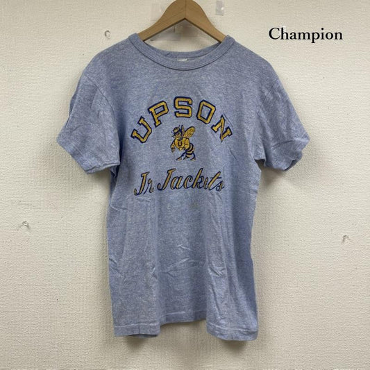 チャンピオン Champion トップス トップス 80s USA製 トリコタグ ヴィンテージ ロゴ Tシャツ M 青 / ブルー / blue メンズ USED 古着 中古 50152606