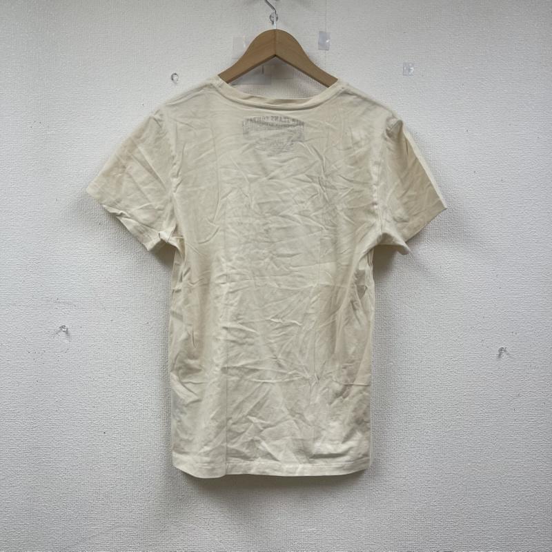 ポロジーンズカンパニー POLO JEANS COMPANY トップス トップス ロゴ プリント tシャツ S ベージュ / ベージュ / beige メンズ USED 古着 中古 50152608