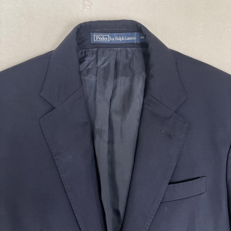 ポロバイラルフローレン Polo by RALPH LAUREN ジャケット、上着 ジャンパー、ブルゾン 金ボタン テーラード ジャケット 紺 ブレ ブレザー 紺 / ネイビー / navy メンズ USED 古着 中古 50152613
